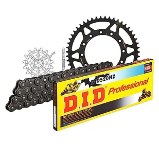 Zestaw łańcuchów DID stal 520NZ / 116 zamek zaciskowy do Yamaha YZ F 250 ccm rok prod. 2010-2015 - Części motocyklowe - miniaturka - grafika 1