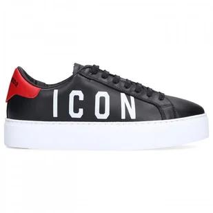 Dsquared2 Trampki niskie NEW TENNIS skóra cielęca - Trampki damskie - miniaturka - grafika 1