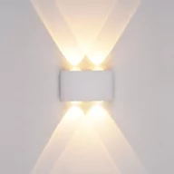 Lampy ogrodowe - Italux Kinkiet Gilberto PL-261W - miniaturka - grafika 1
