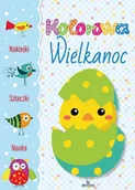 Kolorowanki, wyklejanki - Kolorowa wielkanoc z naklejkami Nowa - miniaturka - grafika 1