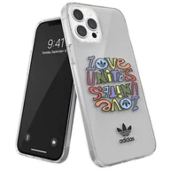 Etui i futerały do telefonów - adidas Etui na telefon komórkowy zaprojektowane do iPhone 12 Pro Max, 6,7 cala, odporne na uderzenia, podwyższone krawędzie, oryginalne etui ochronne z poliuretanu, dumne wzornictwo - miniaturka - grafika 1