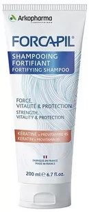 Szampon wzmacniający Arkopharma Forcapil Keratin Fortifying Shampoo 200 ml (3578835717037) - Szampony do włosów - miniaturka - grafika 1
