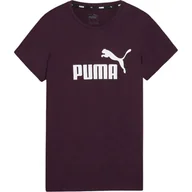 Koszulki sportowe damskie - Koszulka sportowa damska Puma ESS Logo Tee - miniaturka - grafika 1
