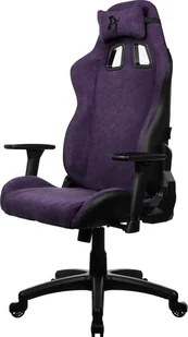 Fotel Arozzi Avanti Soft Fabric Fioletowo-czarny - Fotele gamingowe - miniaturka - grafika 1