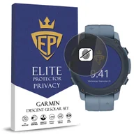 Akcesoria do smartwatchy - FOLIA 5D PRYWATYZUJĄCA SZKŁO ANTI-SPY DO GARMIN DESCENT G1 SOLAR SET - miniaturka - grafika 1