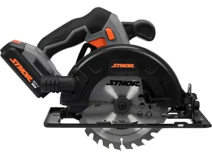 PILARKA TARCZOWA 20V (165MM;2AH) PASUJE DO WSZYSTKICH URZĄDZEŃ STHOR 20V - Piły elektryczne - miniaturka - grafika 2