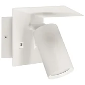 Lampy ścienne - Ścienna oprawa downlight Fono 4187 Ideus do przedpokoju biała - miniaturka - grafika 1