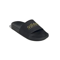 Klapki i japonki męskie - Męskie Klapki ADIDAS ADILETTE SHOWER II0018 – Czarny - miniaturka - grafika 1