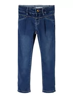 Spodnie i spodenki dla dziewczynek - NAME IT Jeansy dziewczęce, niebieski (medium blue denim), 92 cm - miniaturka - grafika 1