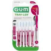 Szczoteczki międzyzębowe - ELER PAWEŁ RUCIŃSKI SUNSTAR GUM TRAV-LER Szczoteczki międzyzębowe 1.4 6 szt 9076862 - miniaturka - grafika 1