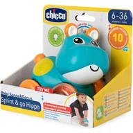 Zabawki interaktywne dla dzieci - Zabawka interaktywna CHICCO Baby Sense & Focus Jeżdżący Hipcio 00012153000000 - miniaturka - grafika 1