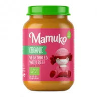 Dania dla dzieci - Mamuko Organiczny Obiadek Warzywa z Wołowiną od 6 miesiąca 190 g Bio - miniaturka - grafika 1