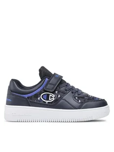 Champion Sneakersy Rebound Graphic S32416-CHA-BS517 Granatowy - Buty dla chłopców - miniaturka - grafika 1