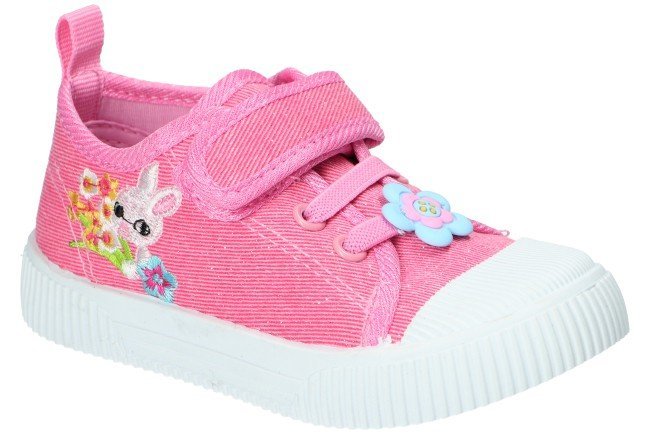 AMERICAN CLUB TEN156 KAPCIE TRAMPKI BUTY DZIECIĘCE RZEP WKŁADKA SKÓRZANA PINK 25