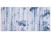 Dywany - Beliani Dywan niebieski 80 x 150 cm krótkowłosy BURDUR - miniaturka - grafika 1
