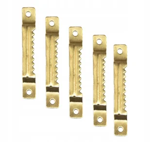 Zawieszki krokodylki do mocowania obrazów ram na śruby 3mm Zestaw zawieszek - Przybory szkolne - miniaturka - grafika 1