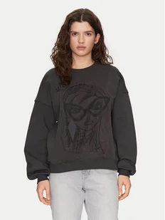 ONLY Bluza Collie 15337366 Szary Regular Fit - Bluzy damskie - miniaturka - grafika 1