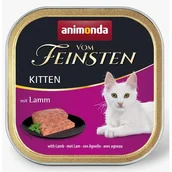 Mokra karma dla kotów - Animonda Tacka Kitten z Jagnięciną tacka 100g 1752 - miniaturka - grafika 1