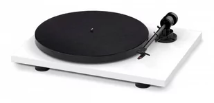 Pro-Ject E1 BT + OM5e Gramofon Plug & Play Hi-Fi, Bluetooth, biały - Gramofony - miniaturka - grafika 2