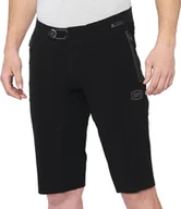 Spodenki rowerowe - 100% Szorty męskie 100% CELIUM Shorts black roz.30 44 EUR - miniaturka - grafika 1