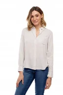 Koszule damskie - WRANGLER STRIPE SHIRT IRIS PURPLE W5R4TIP16 XS - miniaturka - grafika 1