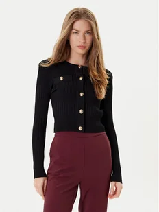 Guess Kardigan 5YGR32 5881Z Czarny Regular Fit - Swetry damskie - miniaturka - grafika 1