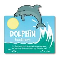 Zakładki do książek - IF Zwierzęca zakładka do książki - Dolphin - Delfin - miniaturka - grafika 1