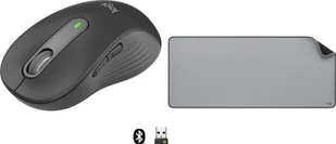 Logitech M650 L Grafitowy 910-006348 + Studio Series - MID GREY 956-000052 - Myszki - miniaturka - grafika 1
