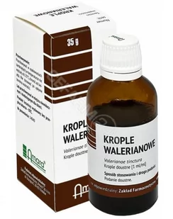 AMARA Krople walerianowe 35 g Amara - Układ nerwowy - miniaturka - grafika 1