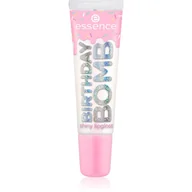 Błyszczyki do ust - Essence Birthday Bomb Shiny Lipgloss brokatowy błyszczyk do ust 01 Cake My Day! 10ml - miniaturka - grafika 1
