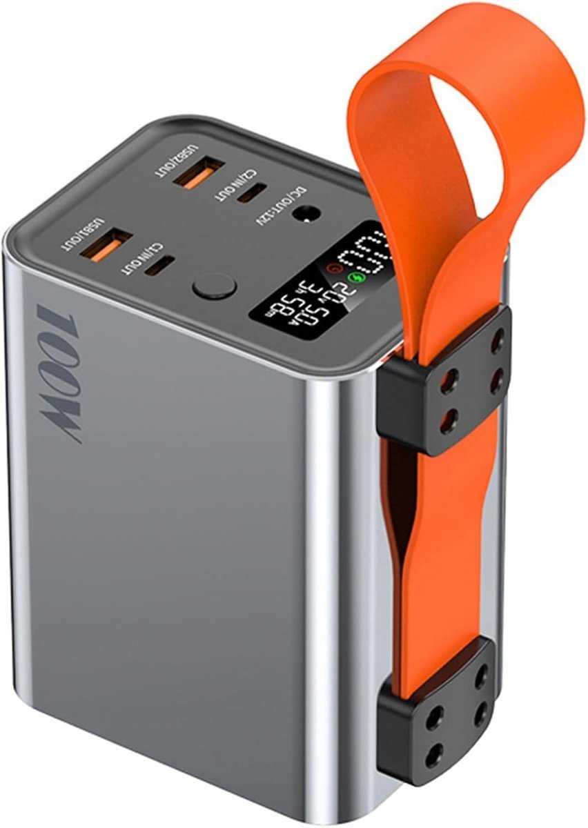 POWERBANK SZYBKIE ŁADOWANIE 100W 60000mAh 60000 mAh czarny