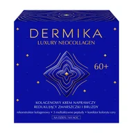Kremy do twarzy - Dermika Luxury Neocollagen 60+ kolagenowy krem naprawczy do redukcji zmarszczek i bruzd na dzień i na noc 50ml - miniaturka - grafika 1