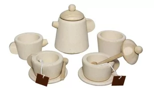 Plan Toys Zestaw do herbaty, - Zabawki AGD - miniaturka - grafika 1