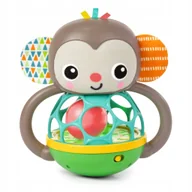 Zabawki sensoryczne - OBALL Zabawka multisensoryczna Grab&Giggle Monkey Multi-Sensory Toy małpka - miniaturka - grafika 1