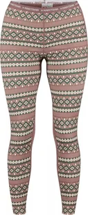 Elbrus Damskie legginsy termoaktywne Kari traa LUNE PANT taupe rozmiar M - Spodnie sportowe damskie - miniaturka - grafika 1