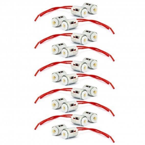 Einparts Automotive EPS07 GNIAZDO KOSTKA CERAMICZNE 1156 P21W DO MONTAŻU ZESTAW 10 SZTUK DO AUT
