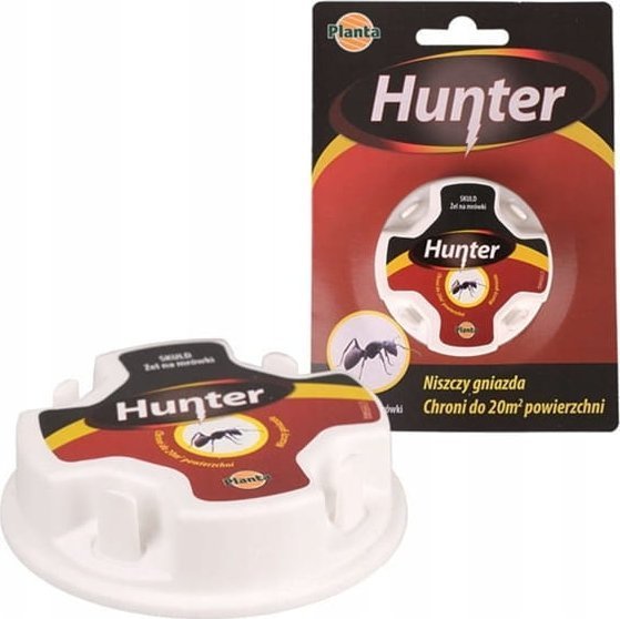 Hunter Żel na mrówki 2g Przynęta żelowa w karmniku Ochrona do 20m2 powierzchni