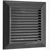 Kratki wentylacyjne - Dospel Kratka wentylacyjna KRD 100 Grafit 007-4358 - miniaturka - grafika 1