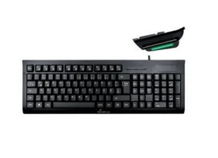 MediaRange MROS114 klawiatura Biuro USB QWERTZ Niemiecki Czarny - Klawiatury - miniaturka - grafika 1