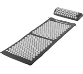 Huśtawki - MOVIT Mata akupresurowa z poduszką MOVIT 130 x 50 cm - szara - miniaturka - grafika 1