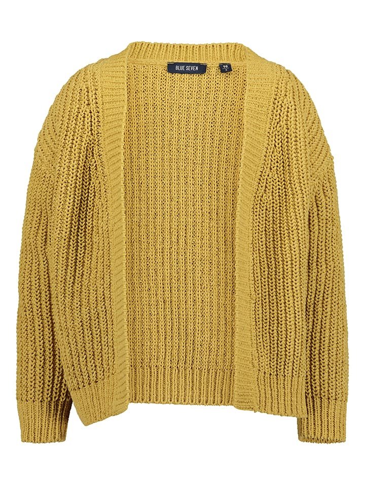 Blue Seven Kardigan w kolorze żółtym