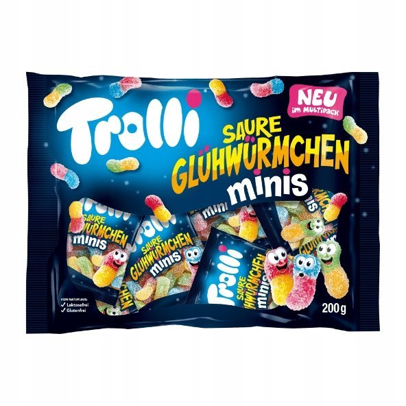 Trolli kwaśne robaczki mini z DE
