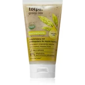 Żele do mycia twarzy - Tołpa green oils, matowienie Orzeźwiający żel peelingujący do mycia twarzy 150ml - miniaturka - grafika 1