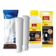 Akcesoria i części do ekspresów do kawy - Zestaw MELITTA FIltr AL-TES46 2szt, Perfect Clean Liquid 250ml, Tabletki Perfect Clean 4szt - miniaturka - grafika 1