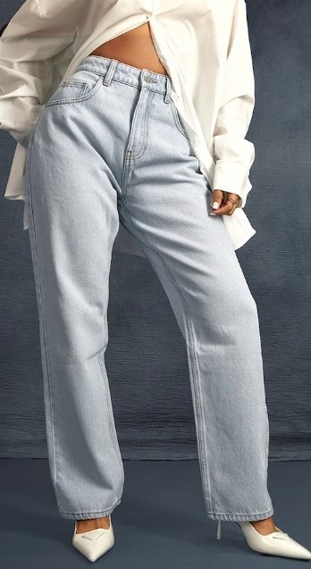 PRETTYLITTLETHING JEANSY DLA NISKICH KOBIET 30 EGA