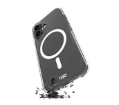 Etui i futerały do telefonów - Puro Cover Impact Clear D3O Bio do iPhone 16 Plus Przezroczysty - miniaturka - grafika 1