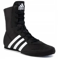 Buty sportowe męskie - Buty bokserskie Adidas Box Hog 2.0 FX0561 Unisex Czarne 47 1/3 - miniaturka - grafika 1