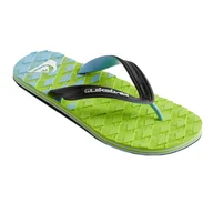 Klapki i japonki męskie - Japonki Męskie Quiksilver Oahuey Zielone Aqyl101313 39 (6 Us) - miniaturka - grafika 1