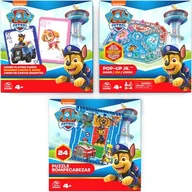 Puzzle - Zestaw gier SPIN MASTER Psi Patrol 3 gry 6066829 - miniaturka - grafika 1