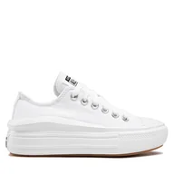 Trampki damskie - Trampki Converse Ctas Move Ox 570257C Biały - miniaturka - grafika 1